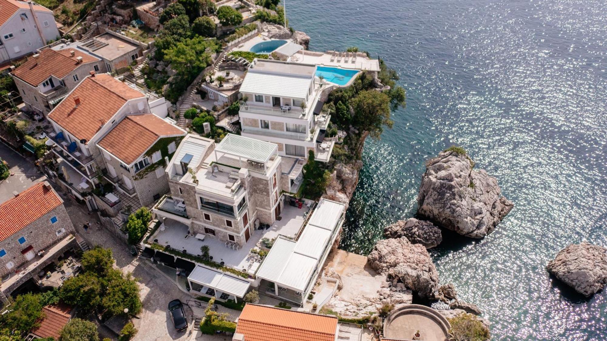 Blanche Cliff Apartments Sveti Stefan Exterior foto